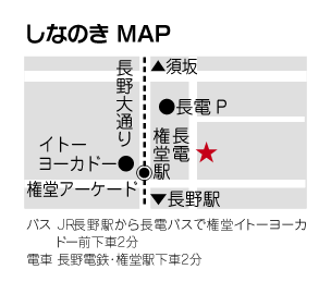 しなのき地図